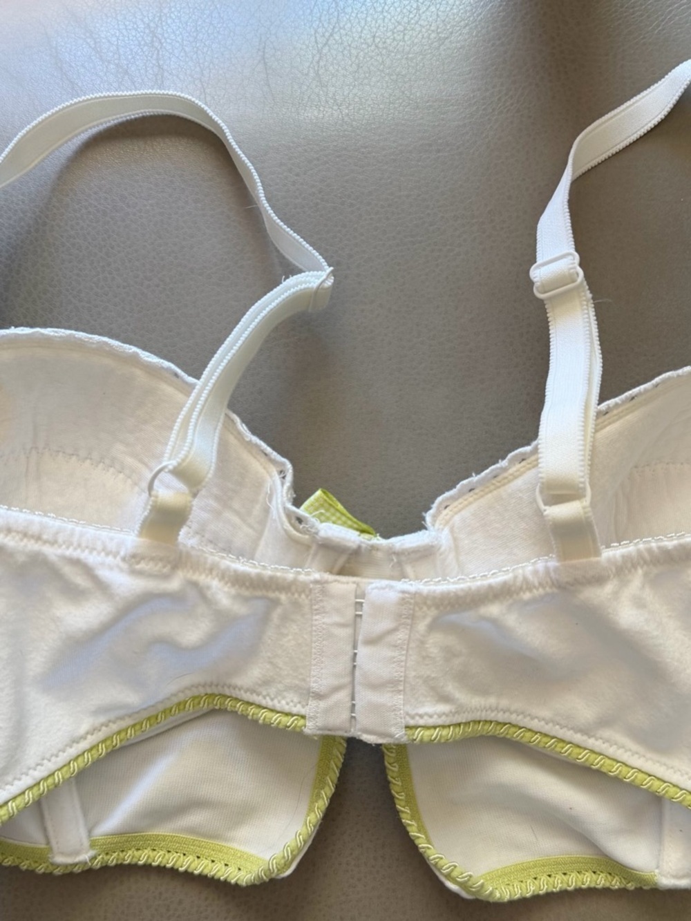 Felina lingerie white eyelet bra 36C - Picture 5 of 12